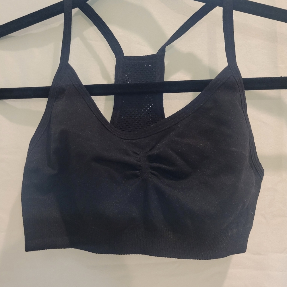 Zella. Black, Sports Bra Size M
